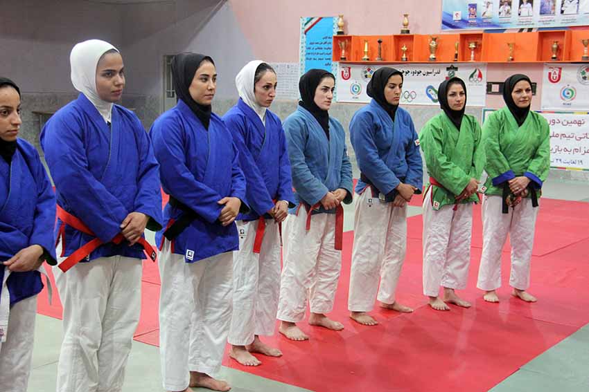 دختران تیم ملی کوراش در یزد اردو زدند