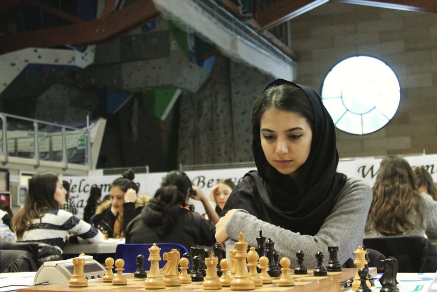 آغاز لیگ شطرنج چین | تساوی سارا خادم الشریعه برابر هانگ