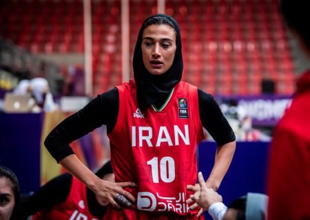 پیروزی دختران بسکتبال ایران برابر بیروت