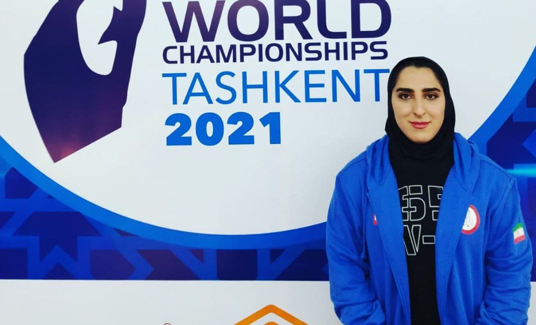 الهام حسینی در وزنه برداری قهرمانی جهان ششم شد