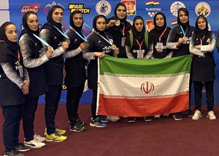 تیم ملی کوراش زنان ایران، سوم آسیا شد