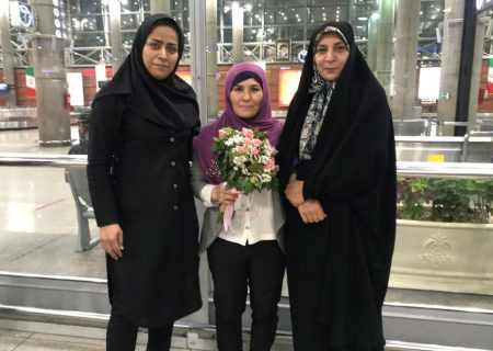 نادیرا برای هدایت تیم ملی کوراش زنان وارد ایران شد