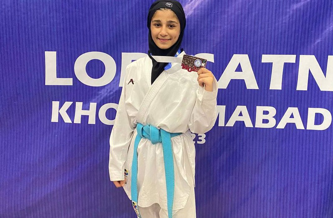 ملینا یوسفی؛ مستعد ۱۴ ساله‌ای برای آینده کاراته