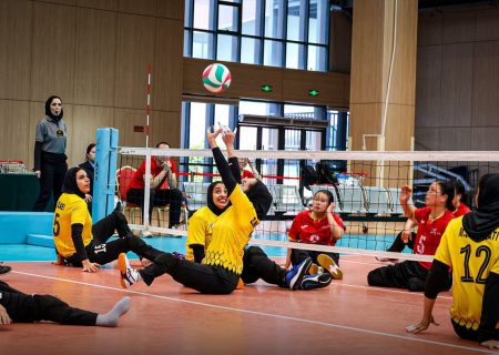 پیروزی والیبال نشسته سپاهان برابر شانگهای چین