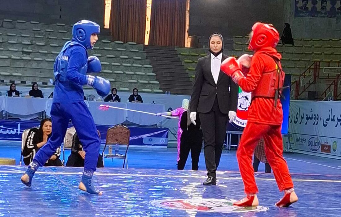 کرمانشاه قهرمان ووشو جوانان دختر کشور شد