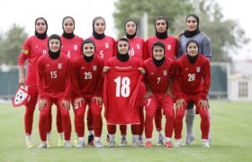برتری هشت گله دختران فوتبالیست برابر عراق