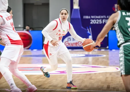 نخستین پیروزی دختران بسکتبال، برابر جزایر کوک