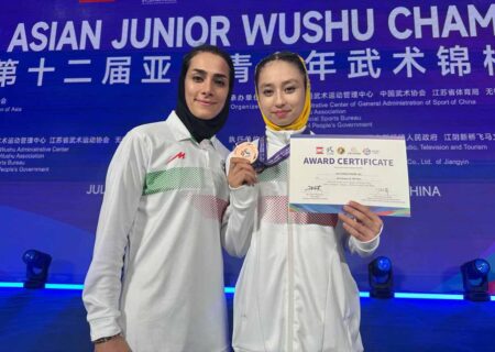 صبا رامیان در تالو مدال برنز گرفت