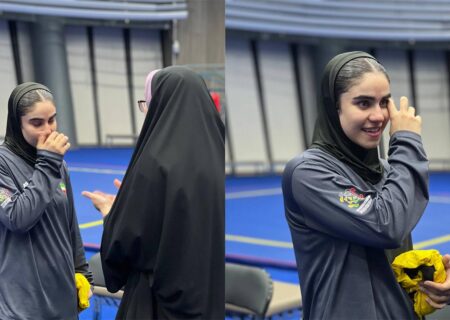 هلیا اسدیان پنجم شد و اشک ریخت