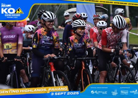 پانته‌آ قلی‌پور و الهه امامی در مالزی رکاب زدند