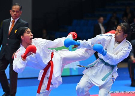 نتایج دختران کاراته پایه ایران در چین ۲۰۲۵