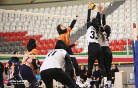 تصاویر | مهرگان شیراز و شاهین بندر عامری در لیگ والیبال